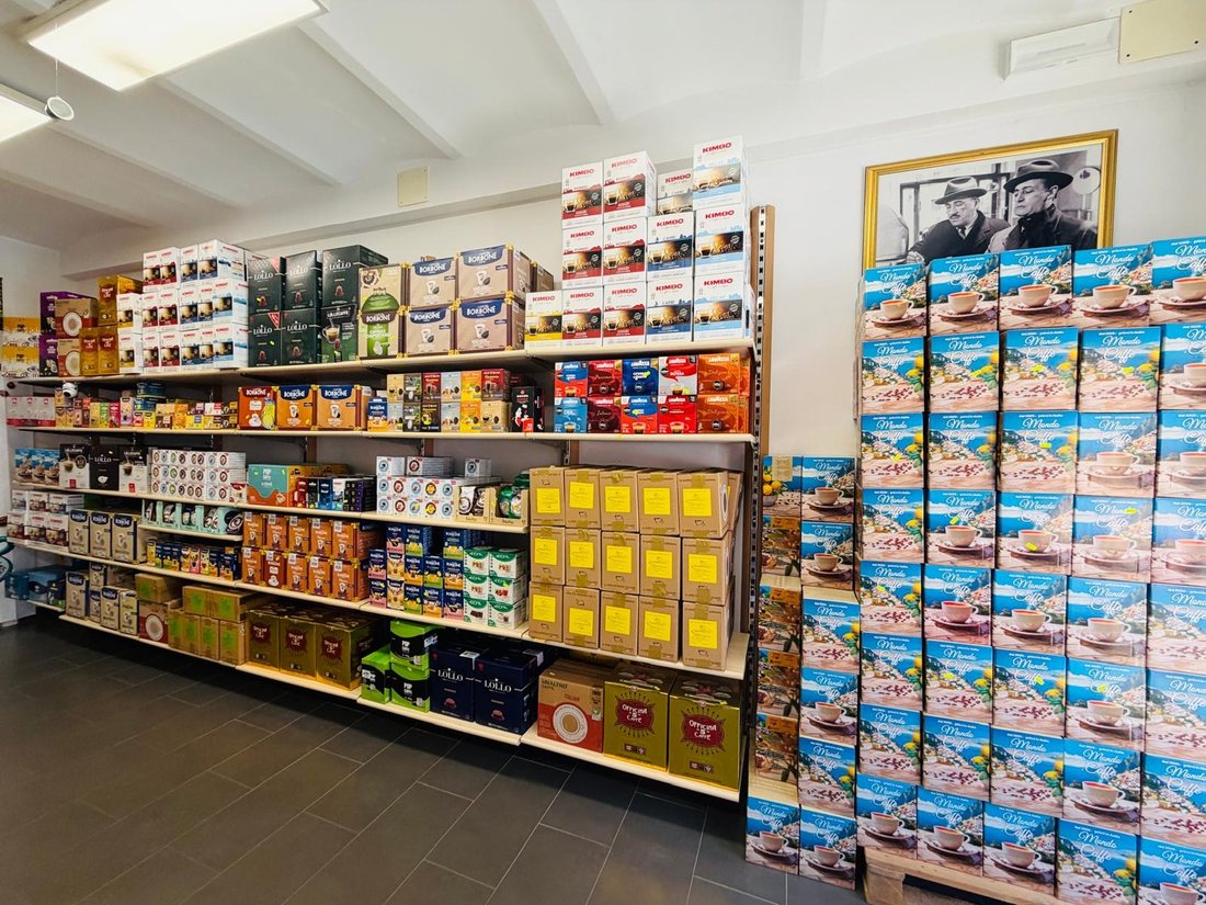Reparto cialde e capsule compatibili per la vendita caffè a Panicale
